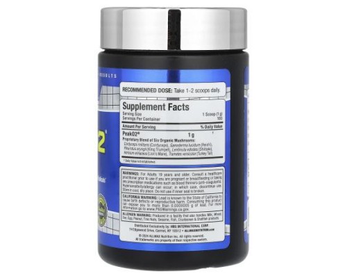 ALLMAX, Essentials, Peak02®, 3.53 oz (100 g) ALLMAX, Essentials, Peak02®, 3.53 oz (100 g)