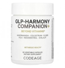 Codeage, Beyond Vitamins®, GLP-Harmony Companion+, 60 Vegetable Capsules