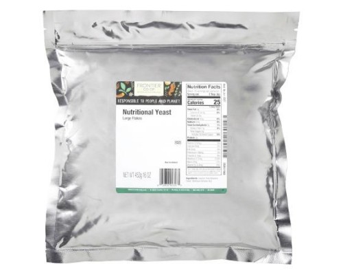Frontier Co-op, Nutritional Yeast, Large Flakes, 16 oz (453 g)