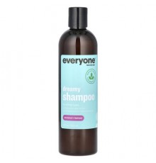 Everyone, Dreamy Shampoo, For All Hair Types, Coconut + Lemon, 12 fl oz (355 ml)