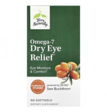 Terry Naturally, Omega-7 Dry Eye Relief , 60 Softgels