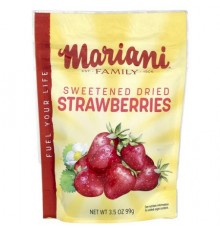 Mariani, Sweetened Dried Strawberries, 3.5 oz (99 g)