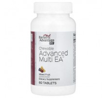 Bariatric Advantage, Chewable Advanced Multi EA, Mixed Fruit, 60 Tablets