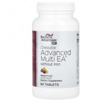 Bariatric Advantage, Chewable Advanced Multi EA without Iron, Mixed Fruit, 60 Tablets