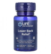 Life Extension, Lower Back Relief , 60 Vegetarian Capsules