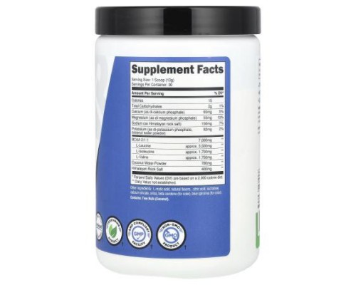 Nutricost, Performance, BCAA+, Green Apple, 13.5 oz (378 g)