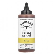 KINDER'S, BBQ Sauce, Gold, 15.3 oz (434 g)