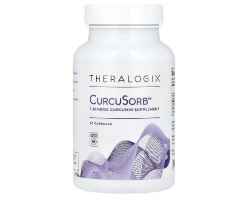 Theralogix, CurcuSorb, 90 Capsules (300 mg per Capsule) Theralogix, CurcuSorb, 90 Capsules (300 mg per Capsule)