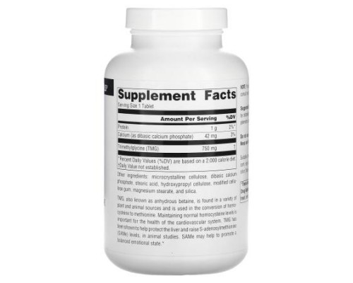 Source Naturals, TMG, 240 Tablets