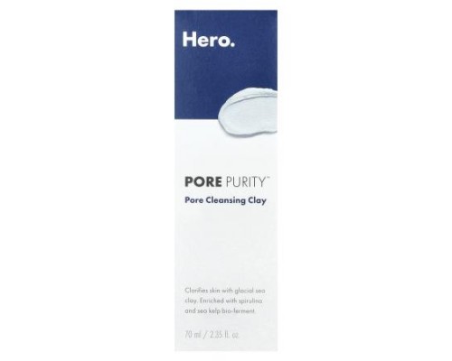 Hero Cosmetics, Pore Purity, Pore Cleansing Clay, 2.35 fl oz (70 ml)