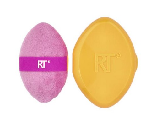Real Techniques, Miracle 2-in-1 Powder Puff + Travel Case , 2 Piece Set Real Techniques, Miracle 2-in-1 Powder Puff + Travel Case , 2 Piece Set