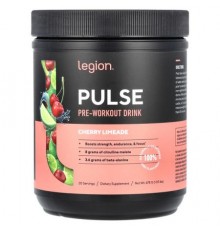 Legion Athletics, Pulse, Pre-Workout Drink, Cherry Limeade, 1.05 lbs (478 g)