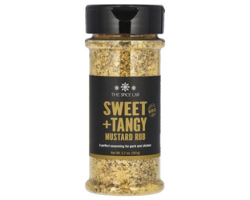 The Spice Lab, Sweet + Tangy Mustard Rub, 5.7 oz (161 g)