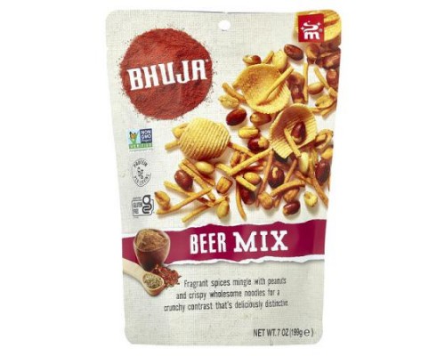 Bhuja, Beer Mix, 7 oz (199 g) Bhuja, Beer Mix, 7 oz (199 g)