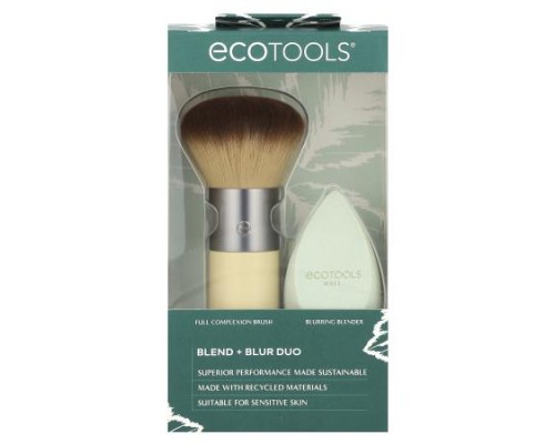 EcoTools, Blend + Blur Duo, 2 Piece Set EcoTools, Blend + Blur Duo, 2 Piece Set