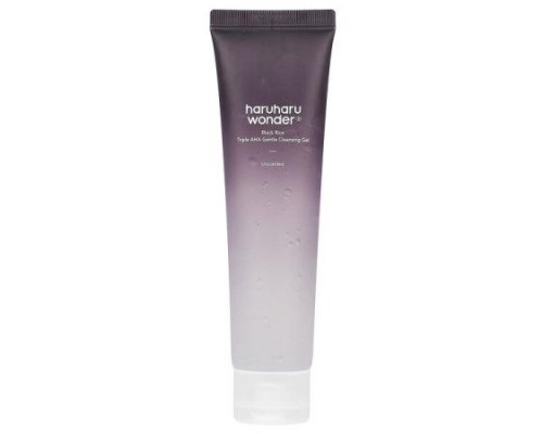 Haruharu, Wonder®, Black Rice Triple AHA Gentle Cleansing Gel, Unscented, 3.38 fl oz (100 ml) Haruharu, Wonder®, Black Rice Triple AHA Gentle Cleansing Gel, Unscented, 3.38 fl oz (100 ml)
