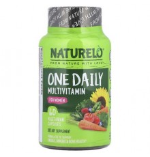 NATURELO, One Daily Multivitamin for Women, 60 Vegetarian Capsules