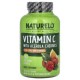 NATURELO, Vitamin C With Acerola Cherries Plus Citrus Bioflavonoids, 180 Vegetarian Capsules