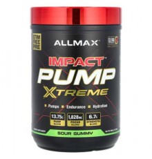 ALLMAX, IMPACT™ PUMP XTREME, Sour Gummy, 1.02 lbs (465 g)