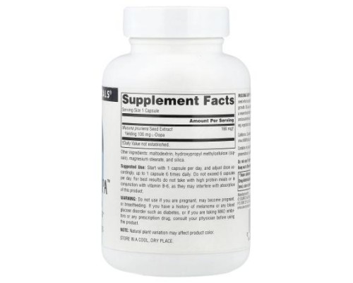 Source Naturals, Mucuna Dopa™, 100 mg, 120 Capsules