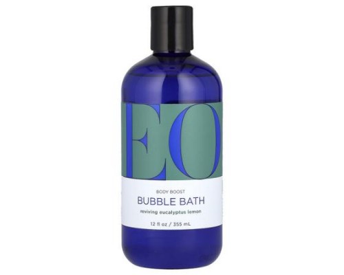 EO Products, Body Boost Bubble Bath, Reviving Eucalyptus Lemon, 12 fl oz (355 ml) EO Products, Body Boost Bubble Bath, Reviving Eucalyptus Lemon, 12 fl oz (355 ml)