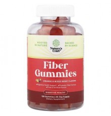 Nature's Craft, Fiber Gummies, Orange & Mixed Berry, 120 Gummies