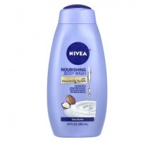 Nivea, Nourishing Body Wash, Shea Butter, 20 fl oz (591 ml)