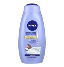 Nivea, Nourishing Body Wash, Shea Butter, 20 fl oz (591 ml)