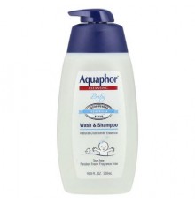 Aquaphor, Baby, Wash & Shampoo, Fragrance Free, 16.9 fl oz (500  ml)