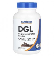 Nutricost, DGL, 5,000 mg, 120 Capsules