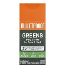 BulletProof, Greens, 15 Packets, 0.28 oz (7.9 g) Each