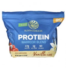 Sunwarrior, Warrior Blend, Protein, Vanilla, 4.96 lb (2.25 kg)