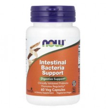 NOW Foods, Intestinal Bacteria Support, 60 Veg Capsules