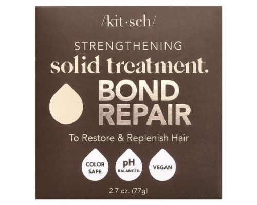 Kitsch, Strengthening Solid Treatment Bar, Bond Repair, Bamboo Flower & Ylang Ylang, 2.7 oz (77 g)