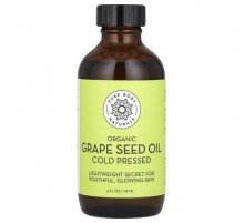 Pure Body Naturals, Organic Grape Seed Oil, 4 fl oz (118 ml)