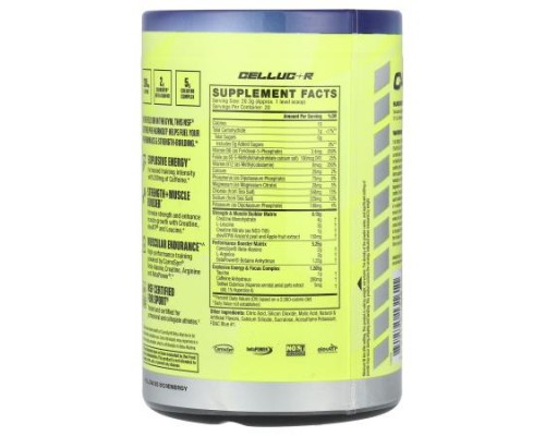 C4 / Cellucor, C4 Sport Strength, Pre-Workout, Hawaiian Punch®, Berry Blue Typhoon, 14.3 oz (406 g)
