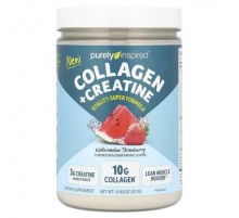 Purely Inspired, Collagen + Creatine, Watermelon Strawberry, 10.63 oz (301 g)