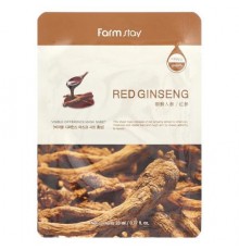 Farmstay, Visible Difference Beauty Mask Sheet, Red Ginseng, 1 Sheet, 0.77 fl oz (23 ml)