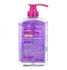 b.tan, Glow Your Own Way, Clear Self Tan Gel, Insanely Dark, 16 fl oz ( 473 ml)