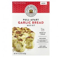 King Arthur Baking Company, Pull-Apart Garlic Bread Mix Kit, 15.25 oz (432 g)