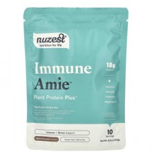 Nuzest, Immune Amie™, Plant Protein Plus+, Natural Chocolate, 8.8 oz (250 g)