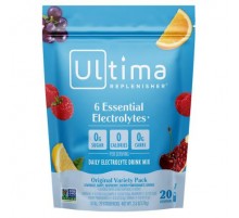 Ultima Replenisher, 6 Essential Electrolytes, Daily Electrolyte Drink Mix, Original Variety Pack, 20 Stickpacks, 0.13 oz (3.7 g)
