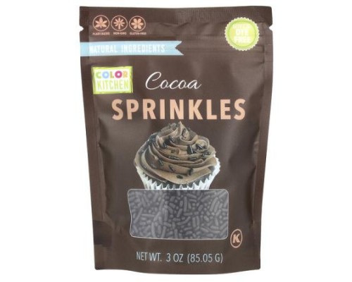 ColorKitchen, Cocoa Sprinkles, 3 oz (85.05 g)