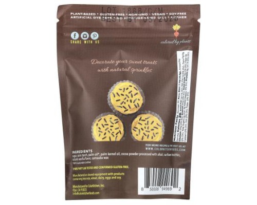 ColorKitchen, Cocoa Sprinkles, 3 oz (85.05 g)