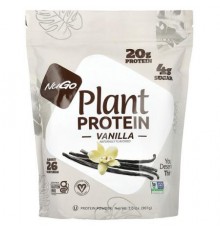 NuGo Nutrition, Plant Protein, Vanilla, 2 lbs (907 g)