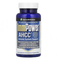 American Biosciences, ImmPower® AHCC®, 60 Vegetarian Capsules