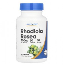 Nutricost, Rhodiola Rosea, 500 mg, 60 Capsules