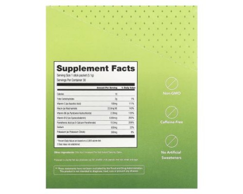 310 Nutrition, Hydrate, Electrolyte Drink Mix, Lemon-Lime , 30 Sticks, 0.18 oz (5.1 g) Each 310 Nutrition, Hydrate, Electrolyte Drink Mix, Lemon-Lime , 30 Sticks, 0.18 oz (5.1 g) Each