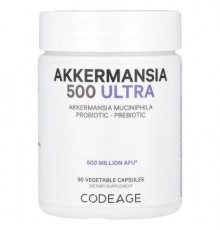 Codeage, Akkermansia 500 Ultra, 90 Vegetable Capsules