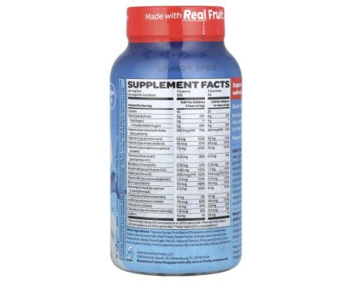 The Smurfs, Kids Gummy, Multi-Vitamin, Ages 3+, Smurf Berry, 100 Gummies The Smurfs, Kids Gummy, Multi-Vitamin, Ages 3+, Smurf Berry, 100 Gummies
